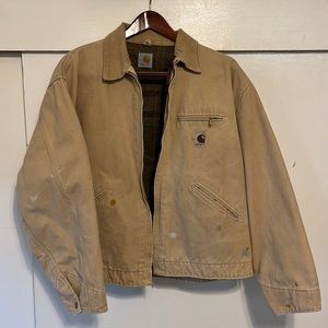 VINTAGE RELAXED FIT DUCK BLANKET-LINED DETROIT JACKET